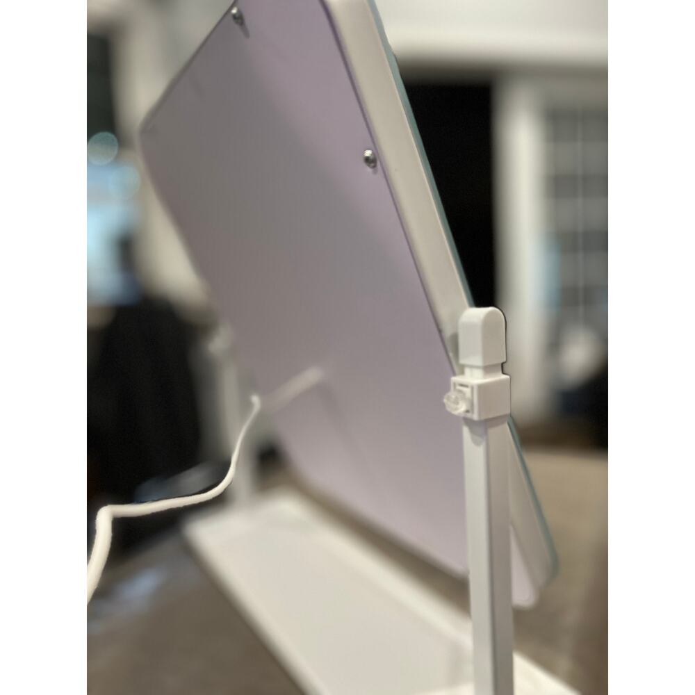 Kcavvi Vanity Mirror With Lights, Height-Adjustable & 360° Rotation, 1/10X - Picture 13 of 17